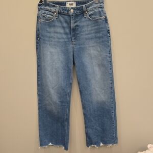 PAIGE Women's Leenah Ankle Denim Jeans Color Charming Size 28 NWT
